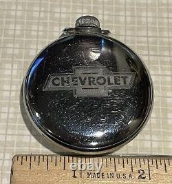 1947 47 Chevrolet Fleetline GM Accesory Ingraham Vintage Original Pocket Watch $