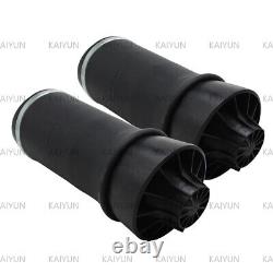 2XRear Left+Right Air Spring Bag Bellow For Jeep Grand Cherokee WK WK2 2011-2015