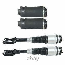 2x Front Shock Struts 2x Rear Air Suspension Springs Fit Jeep Grand Cherokee WK2