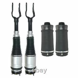 2x Front Suspension Struts 2x Rear Air Springs Fit Jeep Grand Cherokee WK2 MK IV