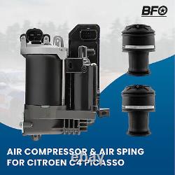 2x Rear Air Sping Bag Compressor For Citroen C4 Grand Picasso I 06-13 9682022980