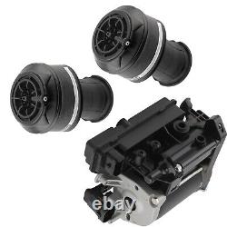 2x Rear Air Suspension Sping Bag + Compressor For Citroen C4 Grand Picasso 06-13