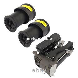 2x Rear Air Suspension Springs+1x Compressor for Citroen C4 Grand Picasso 5102GN