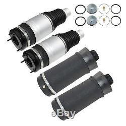 4 Pcs 2011-2016 Jeep Grand Cherokee Front + Rear Air Suspension Springs