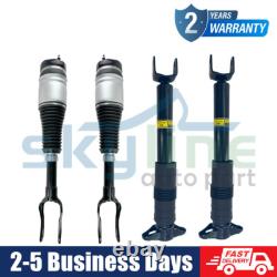 4x Front Rear Air Suspension Shock Struts Fit Jeep Grand Cherokee WK WK2 11-15