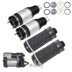 5 PCS Air Suspensions & Compressor For 2011-2016 Jeep Grand Cherokee MK IV