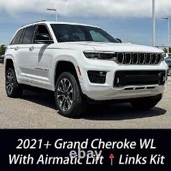 Adjustable Lift Links Rises Kit for 2021+ JEEP GRAND CHEROKEE WL Air Suspension