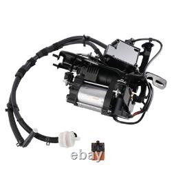 Air Compressor + Bracket + Valve Block Kit For Jeep Grand Cherokee WK2 2010-2017