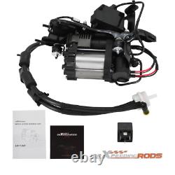 Air Compressor + Bracket + Valve Block Kit For Jeep Grand Cherokee WK2 2010-2017