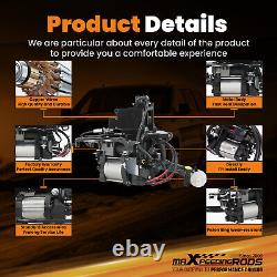 Air Compressor + Bracket + Valve Block Kit For Jeep Grand Cherokee WK2 2010-2017