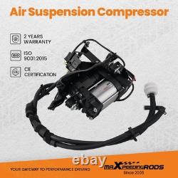 Air Compressor + Bracket + Valve Block Kit For Jeep Grand Cherokee WK2 2010-2017