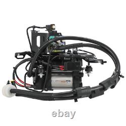 Air Compressor + Bracket + Valve Block Kit For Jeep Grand Cherokee WK2 2010-2017