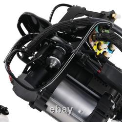 Air Compressor + Bracket + Valve Block Kit For Jeep Grand Cherokee WK2 2010-2017