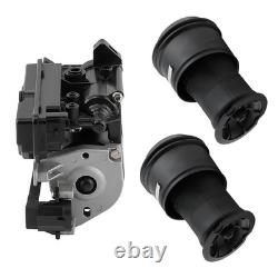 Air Suspension Compressor +2x Air Sping Bag For Citroen C4 Grand Picasso I 06-13