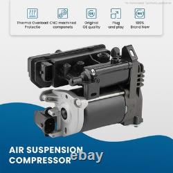 Air Suspension Compressor +2x Air Sping Bag For Citroen C4 Grand Picasso I 06-13
