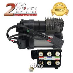 Air Suspension Compressor Pump+Valve Block For Jeep Grand Cherokee 68204730AB