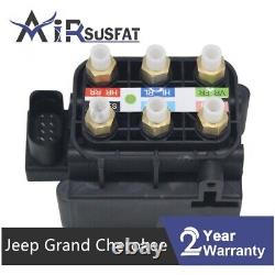 Air Suspension Compressor Pump Valve Block For Jeep Grand Cherokee WK2 2010-2017