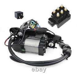Air Suspension Compressor & Valve Block For Jeep Grand Cherokee WK2 2011-2020
