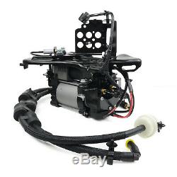 Fit Jeep Grand Cherokee Air Suspension Compressor withBraket 68041137AG 68204730AB