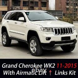 For 11-15 Jeep Grand Cherokee WK2 Air Suspension Rises Links Lift Kit levelling