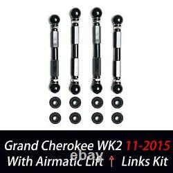 For 11-15 Jeep Grand Cherokee WK2 Air Suspension Rises Links Lift Kit levelling