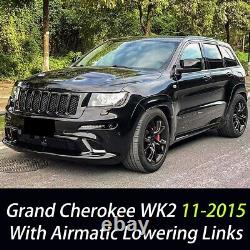 For 11-15 Jeep Grand Cherokee WK2 Airmatic Air Suspension Lowering Links Kit SRT