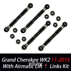 For 11-15 Jeep Grand Cherokee WK2 with Air Ride Suspension Rises Links Lift Kit