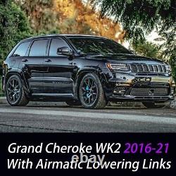 For 2016-2021 Jeep Grand Cherokee WK2 Air Ride Suspension Lowering Links Kit SRT