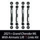 For 2021+ Jeep Grand Cherokee Wl With Air Suspension Lift Kit Rises Links Leveling