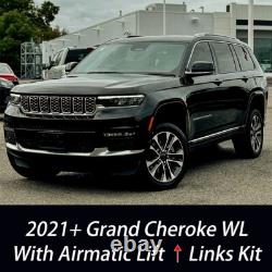 For 2021+ JEEP GRAND CHEROKEE WL With Air Suspension Lift Kit Rises Links Leveling