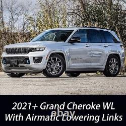 For 21+ Jeep Grand Cherokee WL Adjustable With Air Ride Quadra Lowering Links Kit