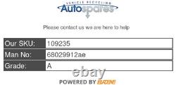 JEEP GRAND CHEROKEE MK4 2011-2024 REAR AIR SUSPENSION SACK NON SIDED 68029912ae