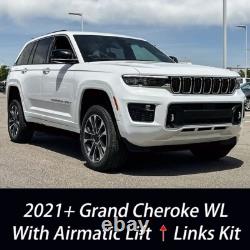 Lift Kit for 2021+ JEEP GRAND CHEROKEE WL with Air Ride Suspension Rises Links
