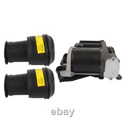 Pair Air Suspension Springs&Compressor Pump for Citroen Grand Picasso C4 5277. E5