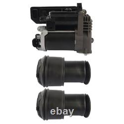 Pair Air Suspension Springs&Compressor Pump for Citroen Grand Picasso C4 5277. E5