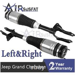 Pair For Jeep Grand Cherokee Overland SRT 16-20 Front Air Suspension Shock Strut