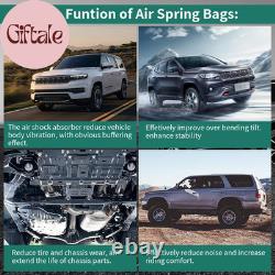 Pair Rear Air Bags for Trucks Suspension Kit Compatible with Jeep Grand Cherokee