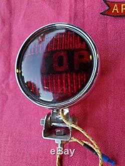 Vintage STOP Lens Accessory Light Lamp 39 42 46 48 Chevy
