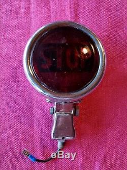 Vintage STOP Lens Accessory Light Lamp 39 42 46 48 Chevy
