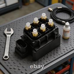 Bloc de soupapes à solénoïde pour suspension pneumatique compatible avec Jeep Grand Cherokee 2011-2021