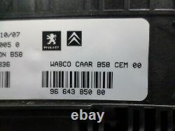 Citroen C4 Grand Picasso Wabco Module De Contrôle Écu De Suspension D'air 9664385080