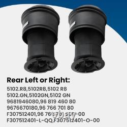 Compresseur de suspension pneumatique + 2x sac de ressort pneumatique pour Citroën C4 Grand Picasso I 06-13