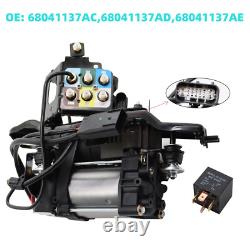 Kits d'accessoires de valve de compresseur de suspension pneumatique pour Jeep Grand Cherokee 2011-2019