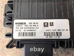 Module de commande de suspension pneumatique Wabco Citroen C4 Grand Picasso ECU 9665811380
