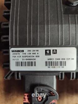 Module de commande de suspension pneumatique Wabco Citroen C4 Grand Picasso Unité ECU 9665811380