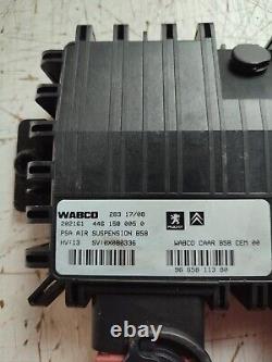 Module de contrôle de la suspension pneumatique Wabco pour Citroen C4 Grand Picasso - Unité ECU 9665811380