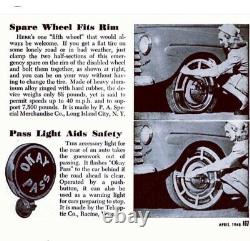 Okay Pass Teleoptic Sparton Lampe Vintage Chevrolet Pontiac Buick Gmc Olds Cad