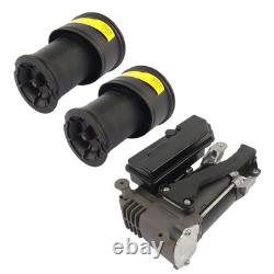 Paire de ressorts de suspension pneumatique et pompe compresseur pour Citroën Grand Picasso C4 5277. E5
