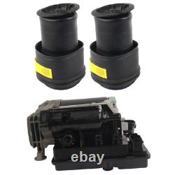 Paire de ressorts de suspension pneumatique et pompe compresseur pour Citroën Grand Picasso C4 5277. E5