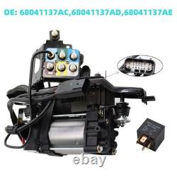 Pièces de réparation de soupape de compresseur de suspension pneumatique pour Jeep Grand Cherokee 2011-2019